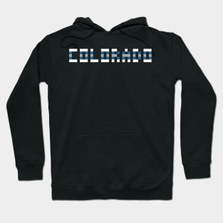 Pixel Hockey State Colorado 2017 Hoodie